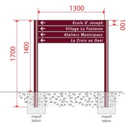 Bi-mâts sur mesure