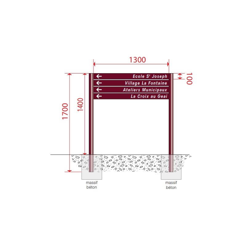 Bi-mâts sur mesure