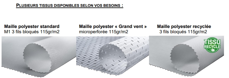 tissus pour pavillon